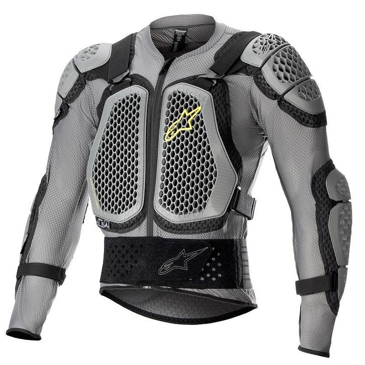 Alpinestars Bionic Action V2 Protectievest Grijs Zwart Fluo, Motoren, Accessoires | Overige, Nieuw, Verzenden