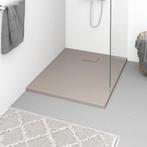 vidaXL Douchebak 100x80 cm SMC bruin, Verzenden, Nieuw