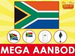 Vlag Zuid-Afrika - Zuid Afrikaanse vlaggen mega aanbod, Diversen, Vlaggen en Wimpels, Nieuw, Ophalen of Verzenden