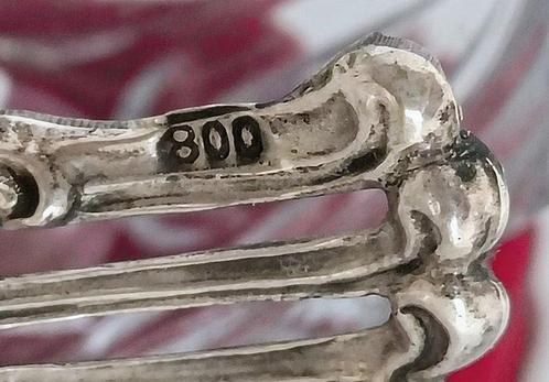 Swan shaped pair of - Zout- en pepervaatjes (4) - .800, Antiek en Kunst, Antiek | Goud en Zilver