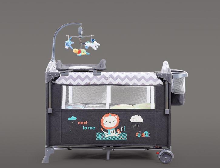 Cool Baby Kdd-p960f Campingbed Grijs, Kinderen en Baby's, Kinderkamer | Bedden, Nieuw, Ophalen of Verzenden