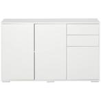 TRUUSK Wit Sideboard Dressoir - Met 2 Lades &amp; 3 Deuren -, Verzenden, Nieuw