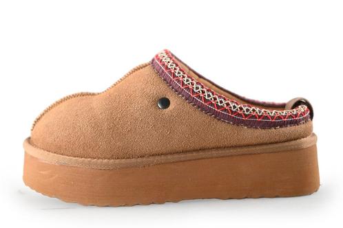 Nelson Pantoffels in maat 39 Cognac | 10% extra korting, Kleding | Dames, Schoenen, Overige kleuren, Zo goed als nieuw, Pantoffels of Sloffen