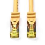 Netwerkkabel | Cat7 S/FTP | 2 meter (100% koper, LSZH, Geel), Nieuw, Verzenden