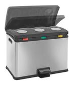 Rejoice Triple Recycle prullenbak, 3x 12L, Ophalen of Verzenden, Nieuw in verpakking, Overige typen