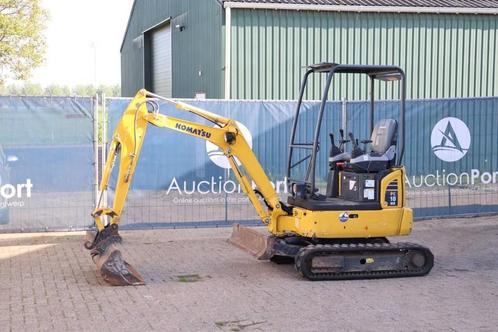 Veiling: Minigraver Komatsu PC18MR-3 Diesel 2020, Zakelijke goederen, Machines en Bouw | Kranen en Graafmachines, Graafmachine