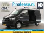 Volkswagen Transporter 2.0 TDI L1H1 140PK Airco PDC €264pm, Volkswagen, Zwart, Nieuw, Lease