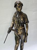 Beeld, Mijnenwerkers - 5,9 kg - 34 cm - Zamak