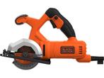 BLACK+DECKER BES510K-QW Mini cirkelzaag - 400W - 85mm, Verzenden, Nieuw