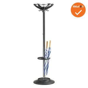 Staande Kapstok 10 Haken - Zwart (Kapstokken, Accessoires), Zakelijke goederen, Kantoor en Winkelinrichting | Kantoormeubilair en Inrichting