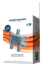 Hirschmann - VFC 2104 - Verdeelelement tweevoudig met F-aans, Verzenden