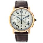 Cartier - Rotonde Chronograph 18K. - W1556238 - Heren -, Sieraden, Tassen en Uiterlijk, Horloges | Heren, Nieuw