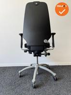 RH Logic 400 XL - zwarte stoffering  - Grijs voetkruis, Werkplek, Ophalen of Verzenden, Gebruikt, Stoel