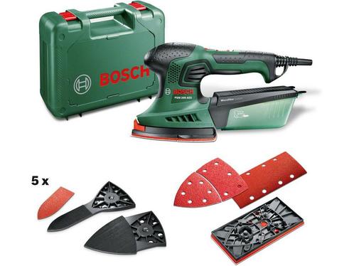 Bosch PSM 200 AES Multischuurmachine - 5 schuurbladen - 200, Huis en Inrichting, Woonaccessoires | Overige, Zo goed als nieuw