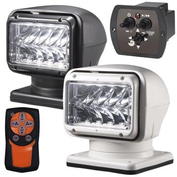 M220 LED zoeklamp ZWART of WIT met vaste en waterdichte beschikbaar voor biedingen