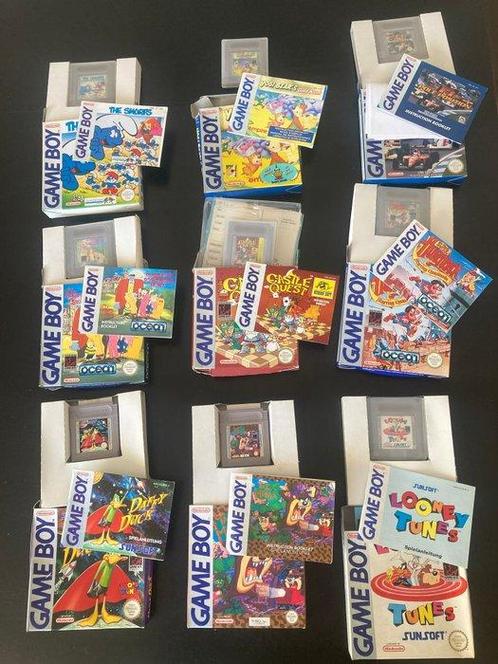 Nintendo - Gameboy Classic - 9 Nintendo Gameboy games -, Spelcomputers en Games, Spelcomputers | Overige Accessoires