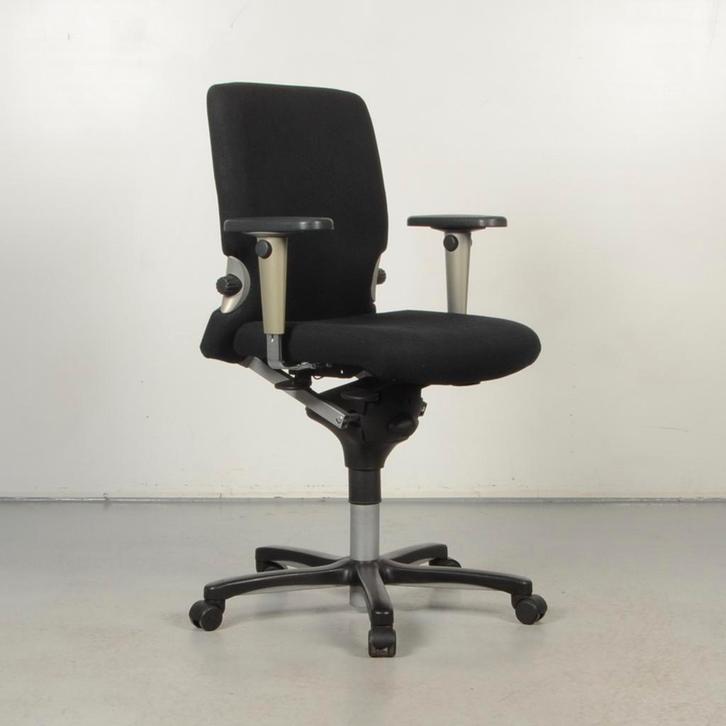 Bureaustoel Haworth Comforto 77 - Zwart - 4D armleggers, Zakelijke goederen, Kantoor en Winkelinrichting | Kantoormeubilair en Inrichting