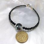 Armband Zilver Parel - Spinel - Tahiti Ø11,2mm Spinels, Nieuw