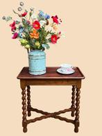 Antieke Barley Twist - Bijzettafel - Mahonie