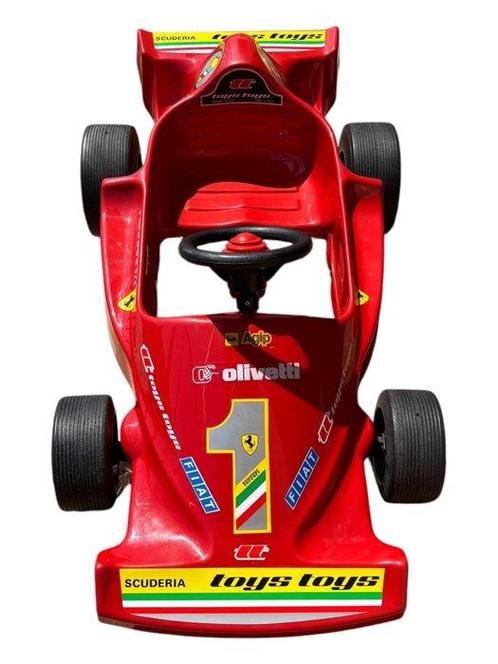 Toys Toys - Trapauto Ferrari F1 - 1970-1980 - Italië, Antiek en Kunst, Antiek | Speelgoed