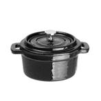Mini braadpan - rond &amp;#216; 10 cm - gietijzer - zwart -, Verzenden, Nieuw in verpakking