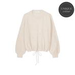 -50% Summum  Summum 7s5889-7975 122 puff sleeve sweater wool, Kleding | Dames, Truien en Vesten, Verzenden, Nieuw, Wit