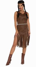 Indiaanse Jurk Beige Dames, Kleding | Dames, Carnavalskleding en Feestkleding, Verzenden, Nieuw