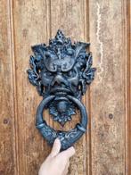sculptuur, XL Devil Castle Door Knocker - 36 cm - IJzer, Antiek en Kunst