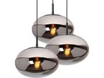 Lucide ELEGANCE - Hanglamp - Ø 55 cm - 3xE27 - Fumé, Verzenden, Zo goed als nieuw