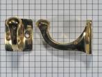 Kapstokhaak klein, geelmessing, Huis en Inrichting, Woonaccessoires | Kapstokken, Verzenden, Nieuw