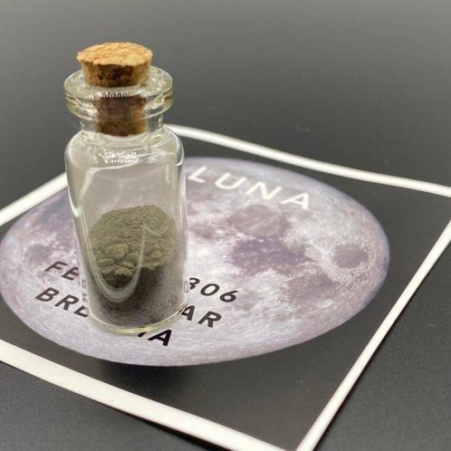 MAAN stof - Verkregen uit meteoriet NWA 13306 (Veldspaat, Verzamelen, Mineralen en Fossielen