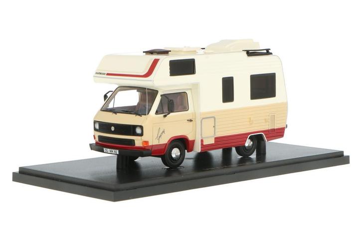 Volkswagen T3 Karmann Gipsy 09008 AutoCult  Modelauto 1:43, Hobby en Vrije tijd, Modelauto's | 1:43, Verzenden