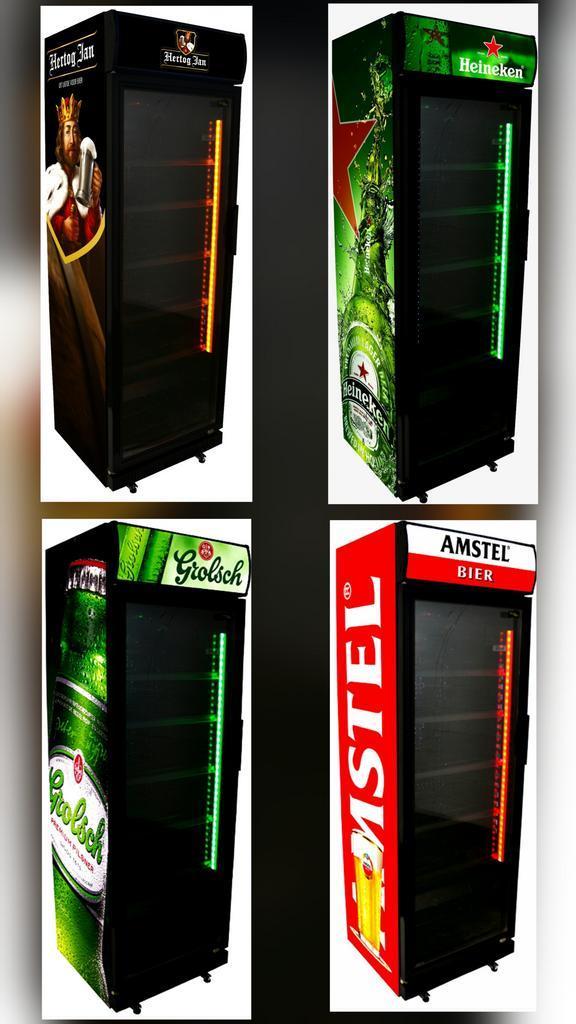 AMSTEL BAVARIA HEINEKEN GROLSCH HERTOG JAN Bier koelkast, Witgoed en Apparatuur, Koelkasten en IJskasten, 200 liter of meer, Nieuw