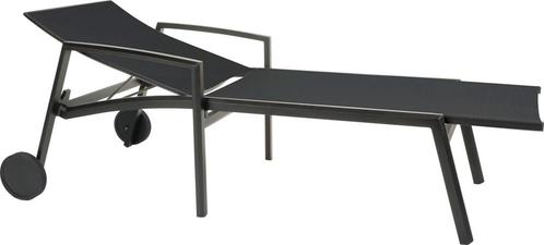 Stern nKari ligstoel aluminium/textiel - Koolstof, Tuin en Terras, Tuinstoelen, Ophalen of Verzenden