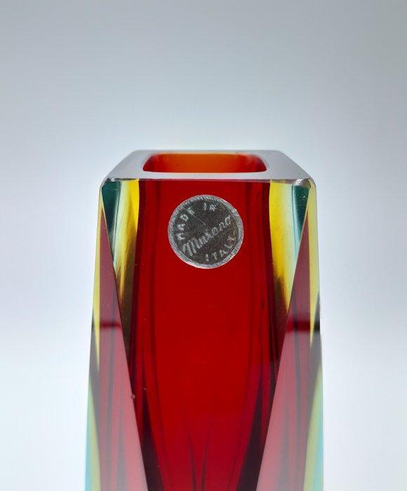 Murano Tricolor - Seguso Vetri d’Arte - Flavio Poli - Vaas -, Antiek en Kunst, Curiosa en Brocante