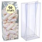 Fako Bijoux® - Blokbodemzakjes Plastic Transparant -, Verzenden, Nieuw