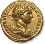 Romeinse Rijk. Trajan (98-117 n.Chr.). Goud Aureus,  Rome
