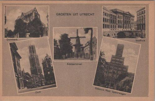 UTRECHT - Meerluik Groeten uit Utrecht, Verzamelen, Ansichtkaarten | Nederland, Verzenden