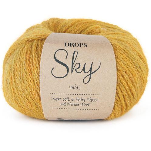 DROPS Sky Mix - 17 kerrie - Wol Garen, Hobby en Vrije tijd, Breien en Haken, Ophalen of Verzenden