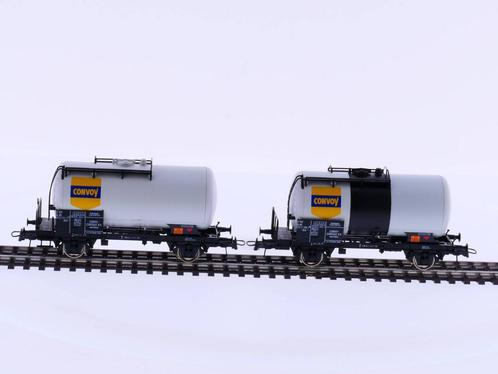 Schaal H0 Roco 44192 - 2 Ketelwagons Convoy NS #2396, Hobby en Vrije tijd, Modeltreinen | H0, Wagon, Gebruikt, Roco, NS, Ophalen of Verzenden