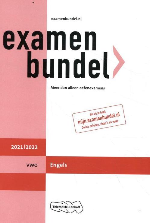 Examenbundel Engels vwo 20212022 9789006491647, Boeken, Studieboeken en Cursussen, Zo goed als nieuw, Verzenden
