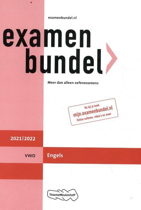 Examenbundel Engels vwo 20212022 9789006491647, Boeken, Schoolboeken, Zo goed als nieuw, Verzenden