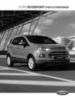 Ford EcoSport Handleiding 2014 - 2018