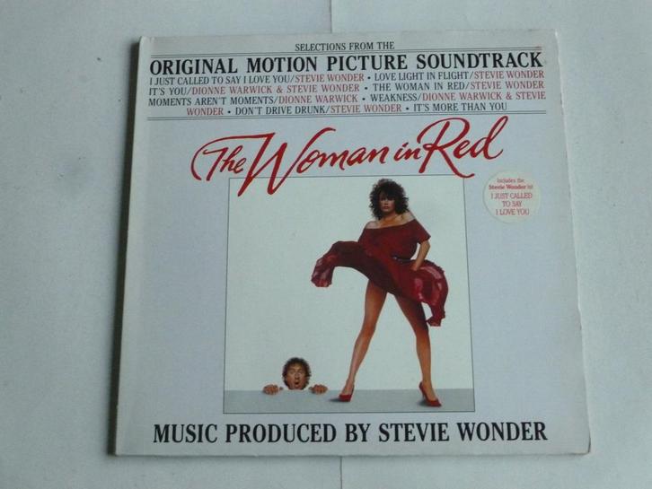 Stevie Wonder - The Woman in Red (soundtrack) LP, Cd's en Dvd's, Vinyl | Filmmuziek en Soundtracks, Zo goed als nieuw, Verzenden