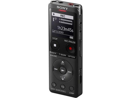 Sony ICD-UX570 - Digitale Voice recorder - 4GB -Zwart, Audio, Tv en Foto, Overige Audio, Tv en Foto, Zo goed als nieuw, Verzenden