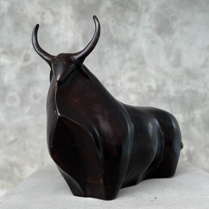 sculptuur, NO RESERVE PRICE - Abstract Bull Sculpture - 15, Antiek en Kunst, Curiosa en Brocante