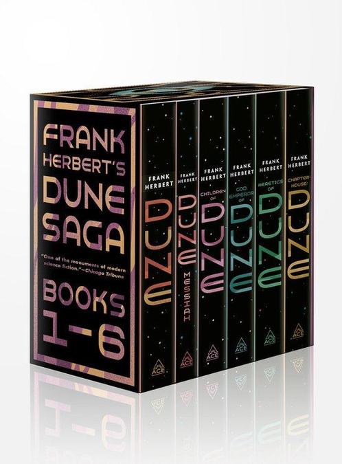 9780593201886 Dune 6 Copy Box Set Frank Herbert, Boeken, Romans, Nieuw, Verzenden