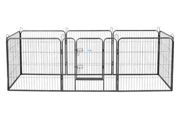 Hondenkennel | Hondenren | Puppyren | 8 panelen 80x80cm beschikbaar voor biedingen