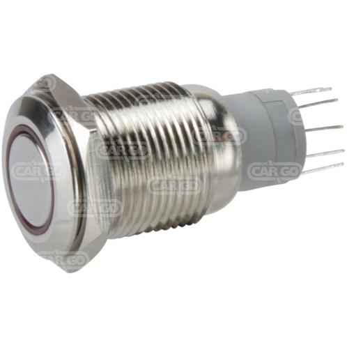 Drukknopschakelaar LED Knopkleur: Metallic, Auto-onderdelen, Verlichting, Ophalen of Verzenden