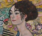 Gustav Klimt (1862–1918) (after) - Lady with a Fan, 1917, Antiek en Kunst